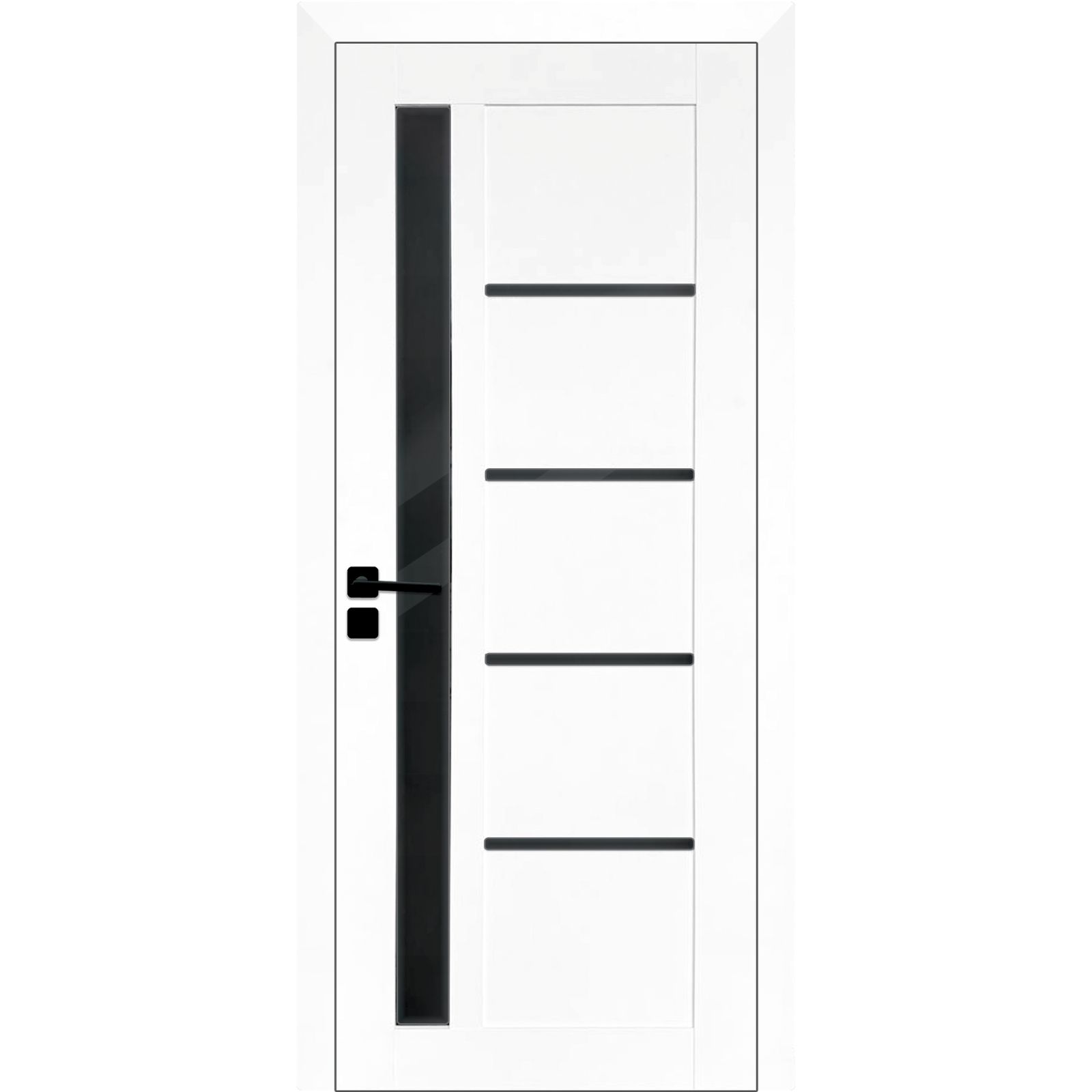 Межкомнатная дверь OP 01 Матовый белый